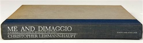 Joe DiMaggio Signed Copy of <em>Me and DiMaggio</em> (Beckett Authentic)