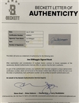 Joe DiMaggio Signed Copy of <em>Me and DiMaggio</em> (Beckett Authentic)