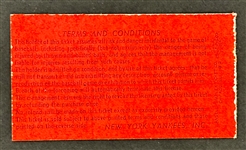 Mickey Mantle Career Home Run  #55 Ticket Stub - September 9, 1953, Yankee Stadium