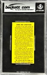 Mickey Mantle Career Home Run  #457 Ticket Stub - April 21, 1965, Yankee Stadium (Encapsulated Beckett Authentic)