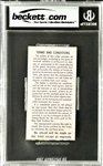 Mickey Mantle Career Home Run  #498 Ticket Stub - April 30, 1967, Yankee Stadium (Encapsulated Beckett Authentic)