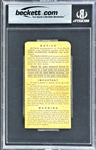 1955 Mickey Mantle World Series Home Run #5 Ticket Stub - September 30, 1955, Ebbets Field  (Encapsulated Beckett Authentic)