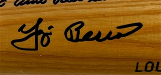 Yogi Berra Signed H&B Lousiville Slugger Bat (Beckett Authentic)