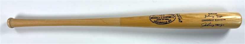 Johnny Mize Signed H&B Lousiville Slugger Bat (Beckett Authentic)