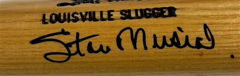 Stan Musial Signed H&B Lousiville Slugger Bat (Beckett Authentic)