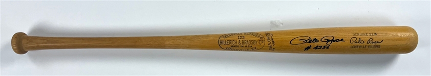 Pete Rose 4256 Signed H&B Lousiville Slugger Bat (Beckett Authentic)