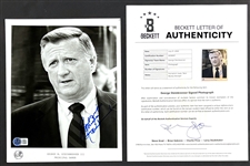 George Steinbrenner Signed 8x10 New York Yankees Photo  (Beckett Authentic)