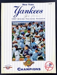 1997 Joe Torre Signed New York Yankees Spring Training Program (Beckett Authentic)
