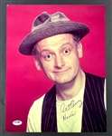 Art Carney Ed Norton Signed 11x14 Photo - Classic <em>Honeymooners</em> Image (PSA/DNA)