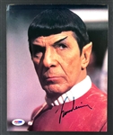 Leonard Nimoy Spock Signed 8x10 <em>Star Trek</em> Photo (PSA/DNA)