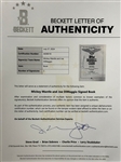 Joe DiMaggio and Mickey Mantle Signed Oversized Hardcover Book <em>Topps Baseball Cards</em> (Beckett Authentic)