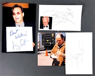 TV Actors and Actresses Signed Photo and Index Cards Collection (21) (Beckett Authentic)