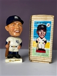 1961-63 Mickey Mantle White Base Bobblehead with Original Box
