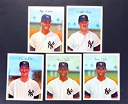 1966 and 1967 Dexter Press New York Yankees Near Sets (2) 28 Total Cards with Both Mickey Mantle Cards