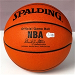 Julius Erving “Dr. J” Signed Spalding NBA Basketball (Beckett Authentic)