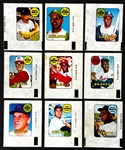 1969 Topps Decals Complete Set (48)