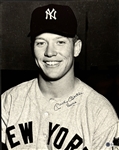 Mickey Mantle Rookie Inscribed Signed 16x20 Photo - 1951 Rookie Image (Beckett Authentic)