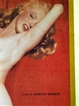 UNUSED 1955 Marilyn Monroe “Golden Dreams” Nude Calendar