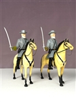 1950's General Robert E. Lee Hartland Statues Pair (2) Incl. Metal Lariat Variation