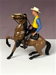 1960's Gil Favor <em>Rawhide</em>  Western Hartland Statue - Incl. Complete Accessories