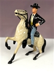 1960's Brett Maverick <em>Maverick</em> Western Hartland Statue - Incl. Complete Accessories