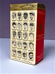 1963 Baseball Hall of Fame Busts Complete Set (20) - Plus One Original Box