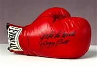 Jake LaMotta Raging Bull Signed Boxing Glove (Beckett Authentic)