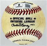 Judy Johnson Single Signed ONL (Feeney) Baseball (Beckett Authentic)