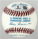 James Cool Papa Bell Single Signed OAL (Brown) Baseball (Beckett Authentic)