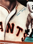 Willie Mays Signed Robert Stephen Simon Lithograph (JSA LOA)
