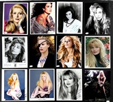 Hollywood Actresses Signed 8x10 Photo Collection of 35 (with Duplication) Incl. Gena Rowlands, Catherine Deneuve, Raquel Welch and Others (JSA)