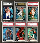 2019-20 Panini Mosaic Genesis Basketball Complete Set (300) Incl. 26 Graded Cards