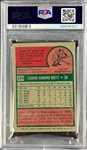 1975 Topps #228 George Brett Rookie Card - PSA NM 7