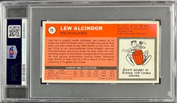 1970 Topps #75 Lew Alcindor - PSA GD 2
