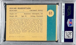 1961 Fleer Basketball #61 Oscar Robertson In Action - PSA GD 2