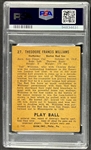 1940 Play Ball #27 Ted Williams - PSA 3