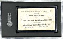 1921 E121 American Caramel Ed Roush - SGC PR 1