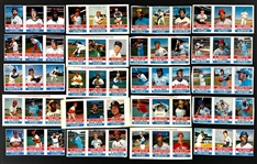 1976 Hostess Baseball Complete Set - 50 3-Card Panels (150)