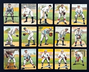 1911 T201 Mecca Double Folders Collection (21) Incl. Seven SGC-Graded Hall of Famers