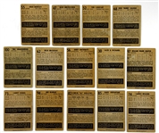 1953 Parkhurst Hockey Collection (26) Incl. Hall of Famers 