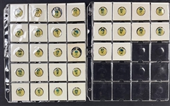 1938 PM8 Our National Game Pins Complete Set (30) Incl. Lou Gehrig and Joe DiMaggio