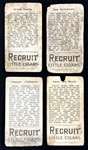 1907 T207 Recruit Brown Background Collection (37) Incl. McGraw and Bresnahan
