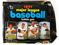 1971 Topps Baseball Display Box