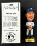 1999 Derek Jeter Signed Sam's Bobbin' Head Doll - Mint in Box (Beckett Authentic)