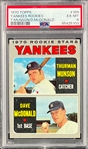 1970 Topps #189 Thurman Munson Rookie Card - PSA EX-MT 6