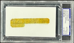 John McGraw Cut Signature (Encapsulated Authentic PSA/DNA)