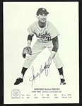 Sandy Koufax Signed 1973 Hall of Fame Picture Pack Photo (Beckett Authentic)