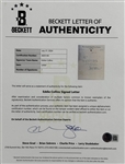 1934 Eddie Collins Signed Letter to Wally Schang on Boston Red Sox Letterhead