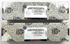 1989 and 1991 Topps Tiffany Factory Sealed Sets (BBCE Certified)