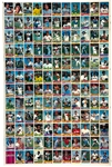 1975-1979 Topps Baseball Uncut Sheet Collection (8)